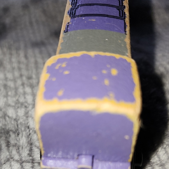 Thomas & Friends Wooden Railway Splatter toy  Purple and Gray Wooden Train Toy - Picture 4 of 5